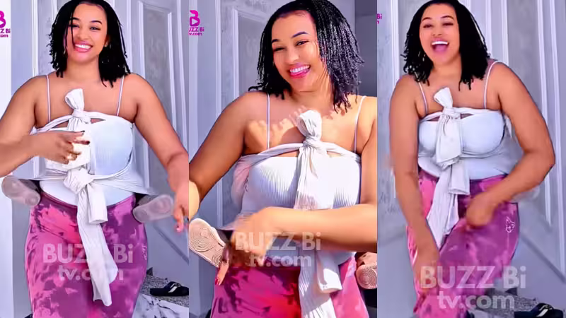 Aicha Rassoul Gning amuse ses fans avec des pas de danse et son bébé sur le dos (vidéo)