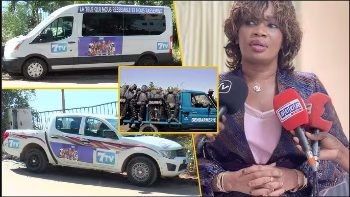 Urgent – Maïmouna Ndour Faye, directrice de la 7TV, interpellée par les gendarmes (Vidéo)