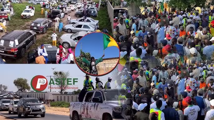 Téra-meeting de Sonko : arrivée en force des bus de Pastef ( Vidéo )
