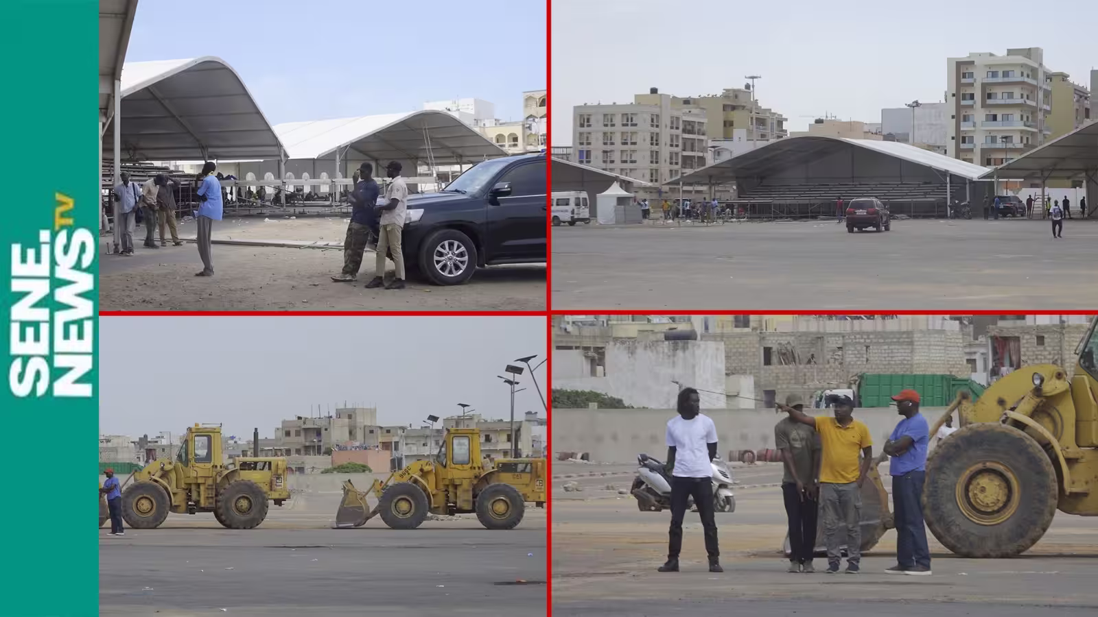 Stade Léopold Senghor : Les « Patriotes » déjà prêts pour accueillir Sonko