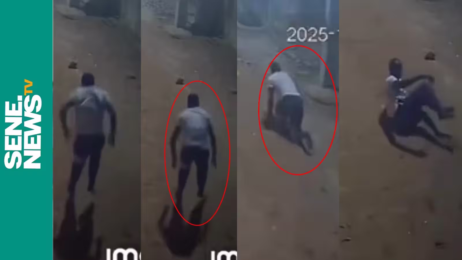 Caméra de surveillance : Il tente d’entrer dans la maison pour voler et tombe du 2e étage (vidéo)