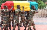 Le Sous-lieutenant Mamadou Ndour retrouvé mort dans sa chambre à Sedhiou, repose désormais à Thiès aux côtés de sa mère