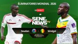 Mondial 2026 (Q) : Suivez en direct le match Sénégal vs Soudan (Vidéo)