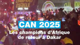 CAN 2025 : les champions d'Afrique de retour à Dakar, au Sénégal