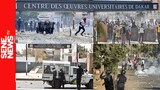 DIRECT : Ça chauffe à l’UCAD, les étudiants reprennent la grève face aux policiers
