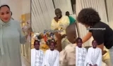 Anniversaire des jumeaux de Miss et Aziz Ndiaye : Admirez la complicité de Miss Ndiaye et Aicha (…)