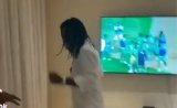 Sénégal vs RDC : La réaction de Wally Seck après le but salvateur de Pape Matar Sarr (Vidéo)