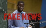 FAUX : Bassirou Diomaye Faye n’a jamais déclaré à l’ONU que « l’Afrique est pour les Africains »